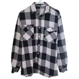 Anti‎ Social Social Club Sz Medium Flannel Plaid Button Up Long Sleeve Casual